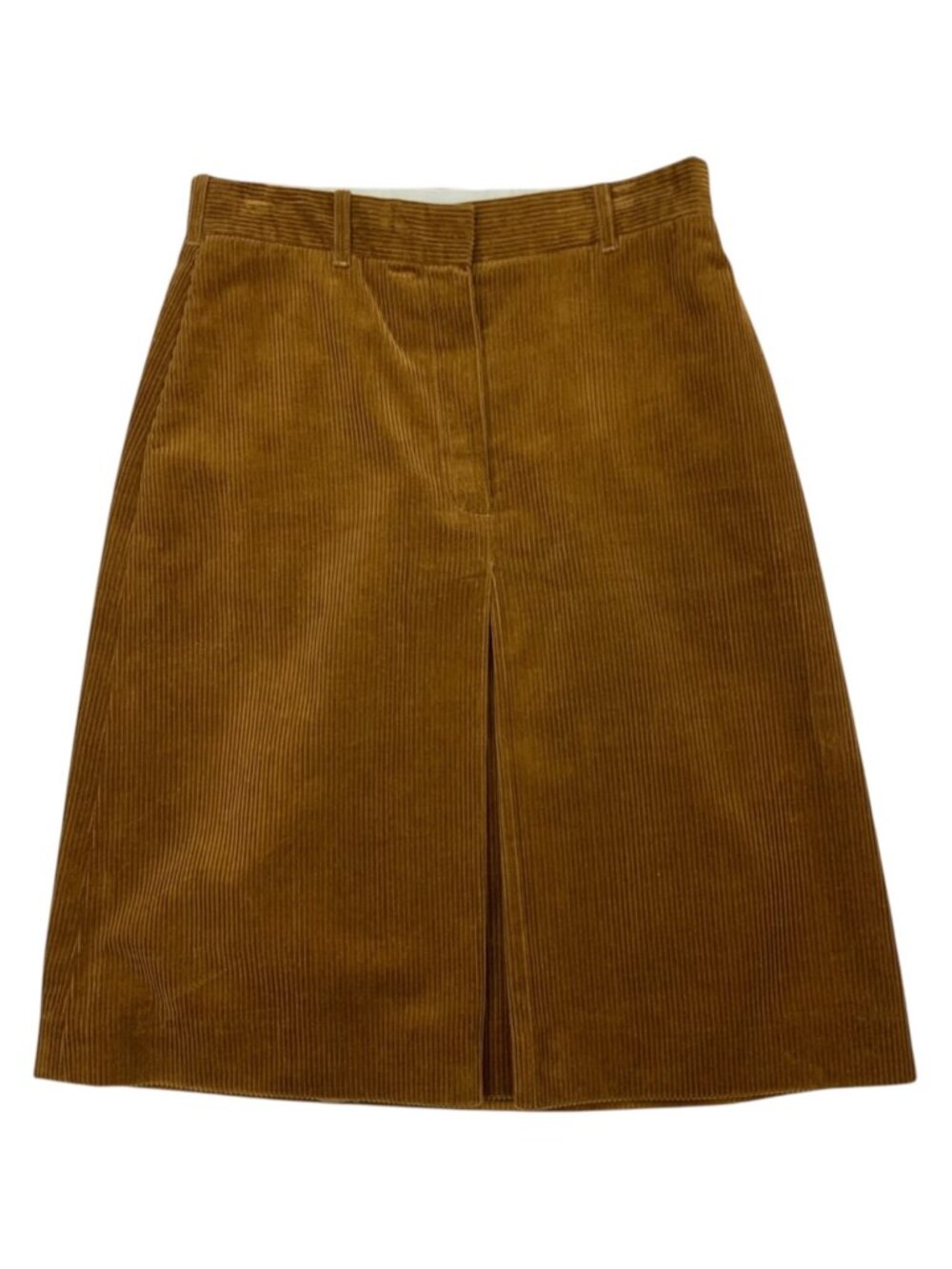 Holland and Holland London Corduroy Skirt 12 Brown Fox Hunting